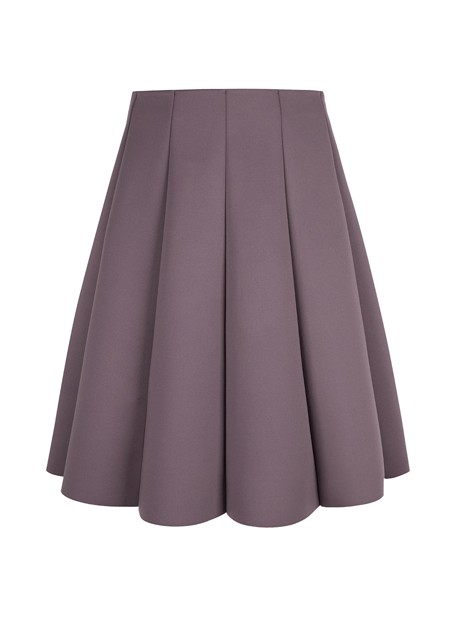 Skirt / JNBY Relaxed A-line Knee-length Skirt