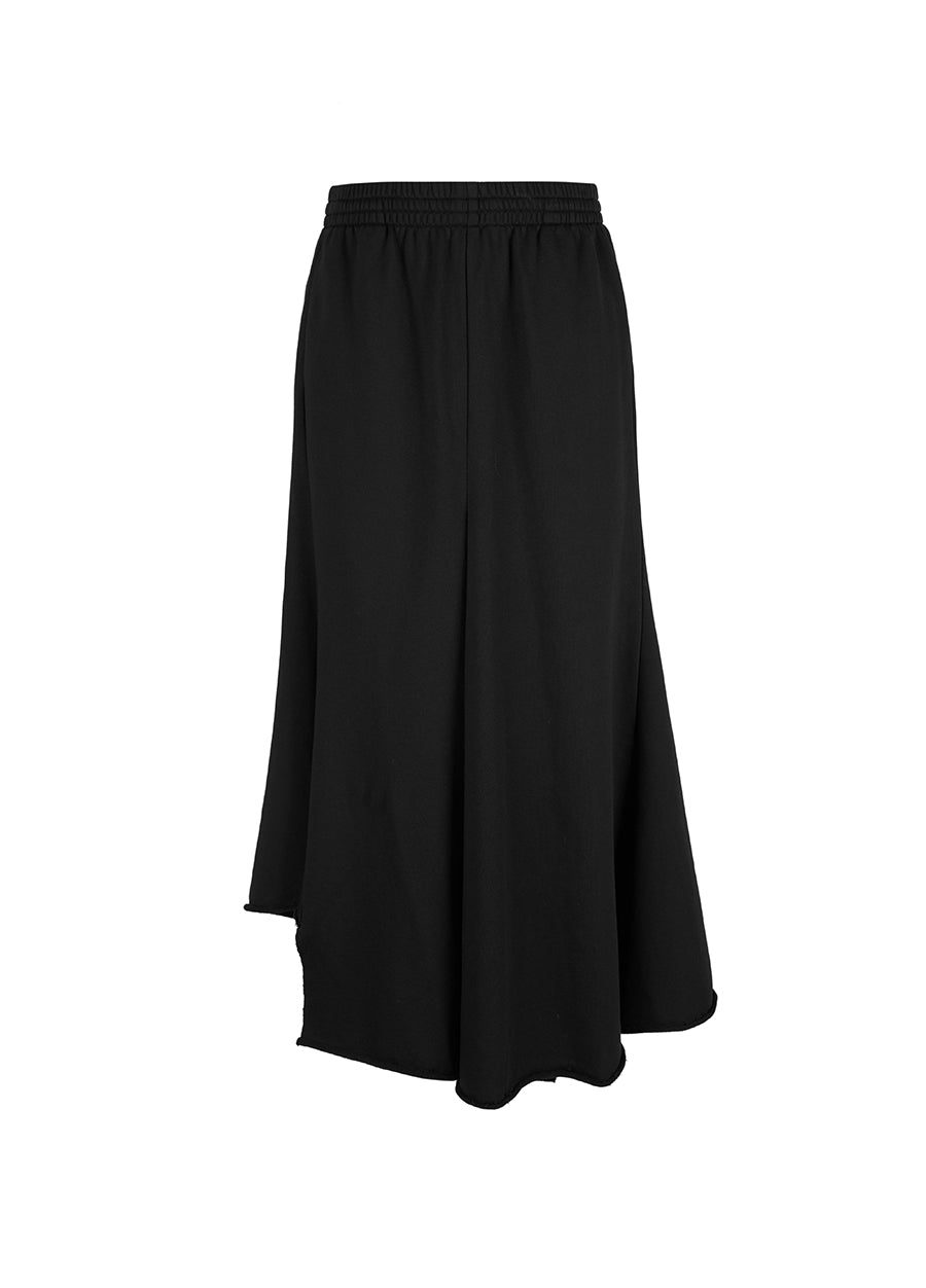 Skirt / JNBY Asymmetric Elastic-waist Skirt