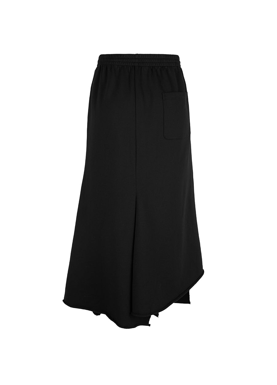 Skirt / JNBY Asymmetric Elastic-waist Skirt