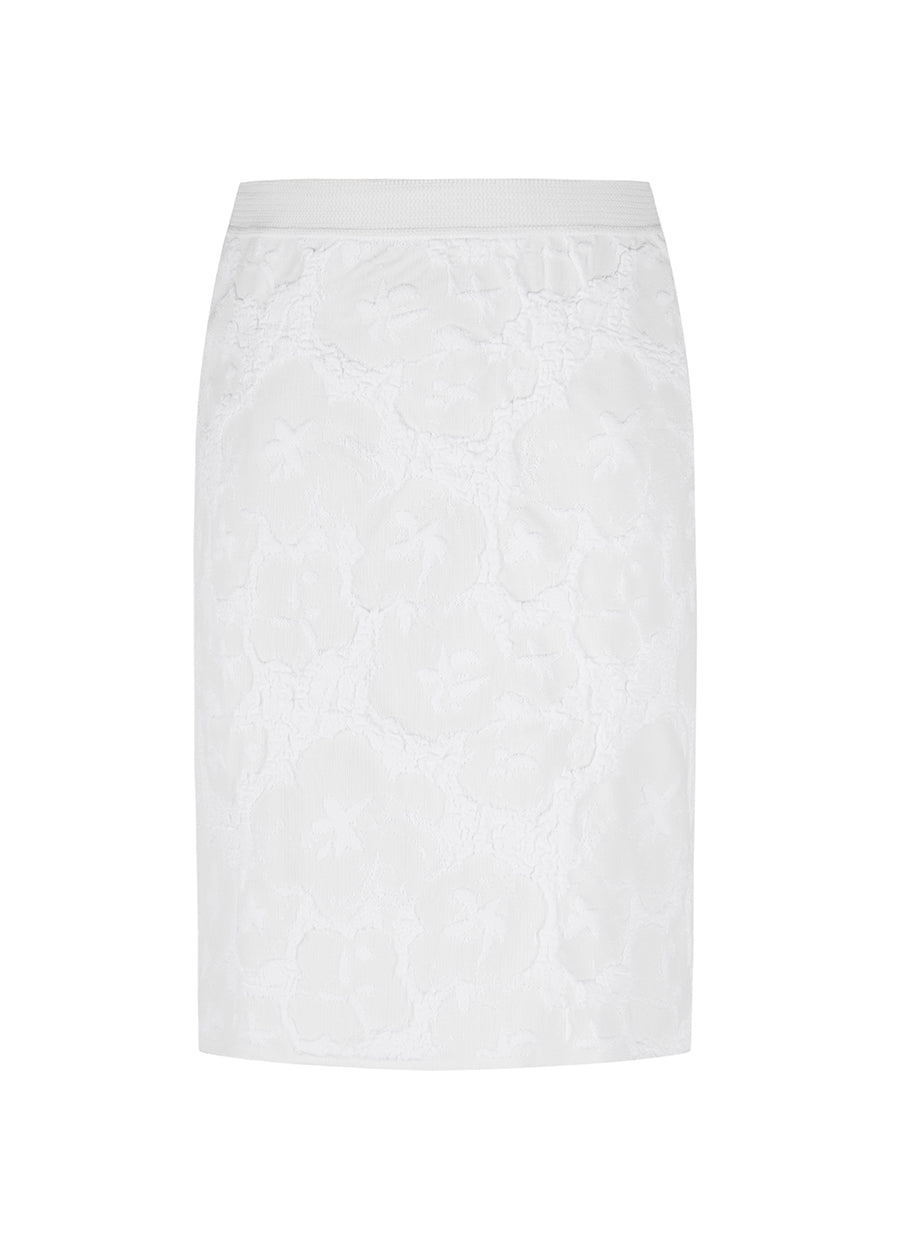 Skirt / JNBY Cotton Elastic Waist Skirt