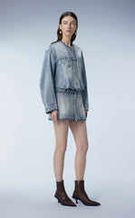 Pants / JNBY Cotton Denim Short Shorts