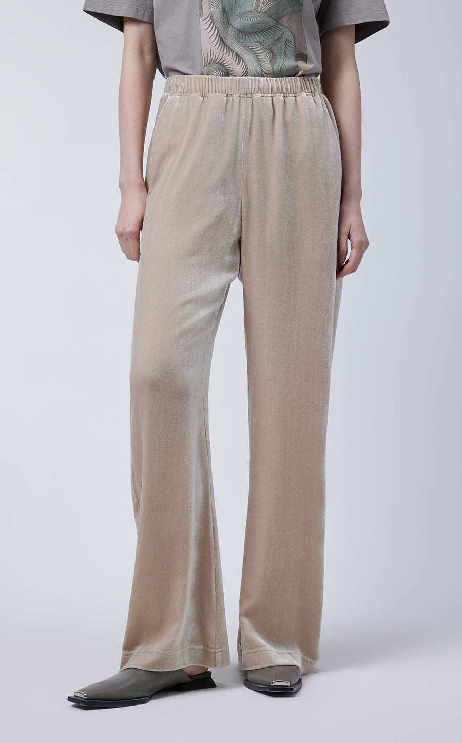 Pants / JNBY Viscose-silk Extra-long Pants