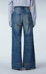 Pants / JNBY Relaxed Wide-leg Tapered Jeans