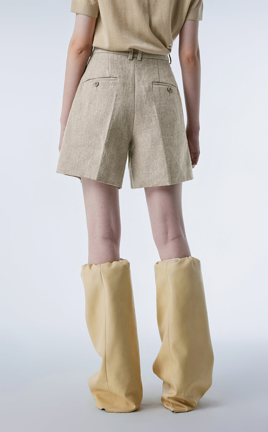 Shorts / (ESG) JNBY Linen Straight Shorts