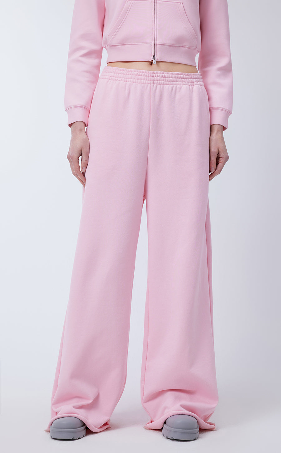 Pants / JNBY Extra Long Wide-leg Cotton Pants