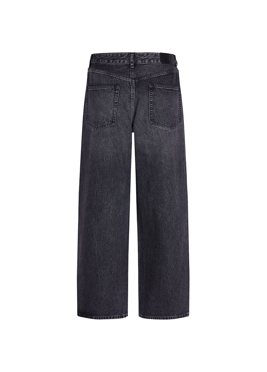 Pants / JNBY Cotton Wide-leg Jeans