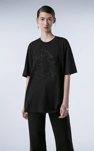 T-shirt / JNBY Dragon-print Cotton T-shirt