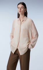 Shirt / JNBY Relaxed 100% Silk Shirt