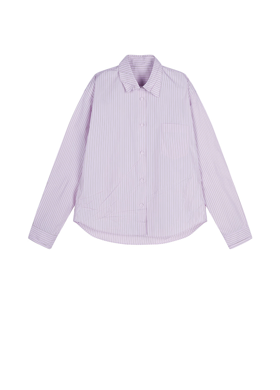 Shirt / JNBY Relaxed Striped  Shirt