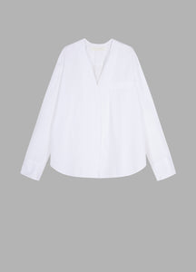 Shirt / JNBY V-neck Concealed Placket Shirt