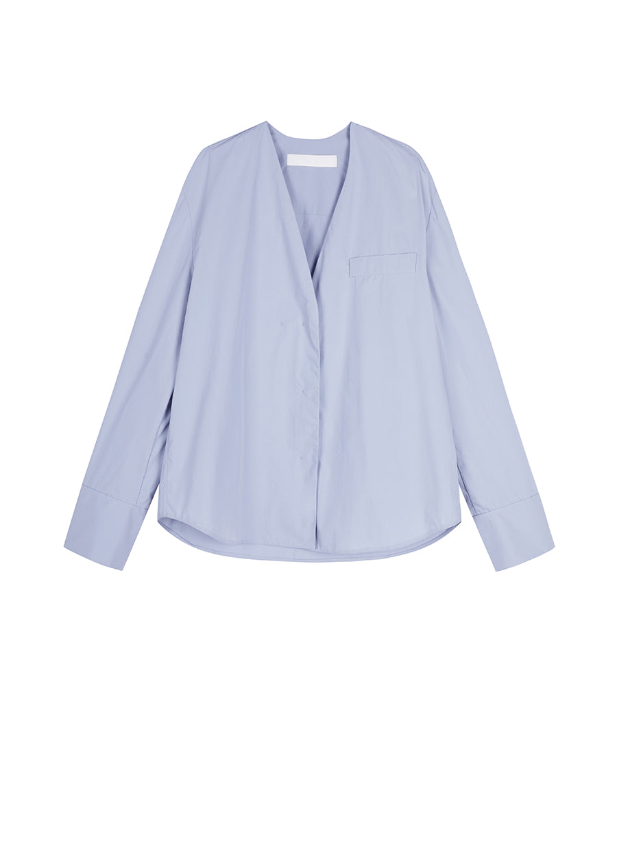 Shirt / JNBY V-neck Concealed Placket Shirt