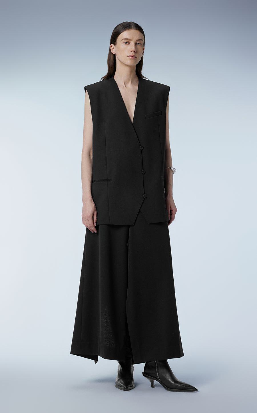 Vest / JNBY Relaxed Mid-length Blazer Vest
