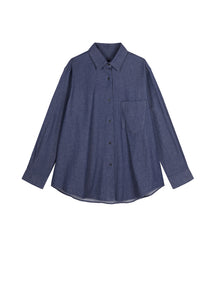 Coat / JNBY Oversized Denim Shirt Jacket