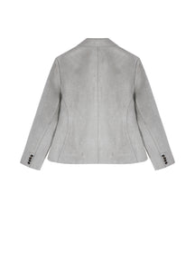 Coat / JNBY Relaxed Faux Leather Jacket