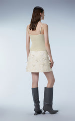 Skirt / JNBY Little Daisy Cut-out Jacquard Skirt