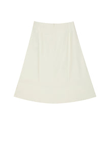 Skirt / JNBY A-line Relaxed Wool-silk Skirt