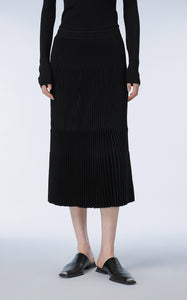 Skirt / JNBY Calf-length Pleated Skirt