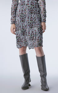 Skirt / JNBY Mid-length Printed Pleated Skirt