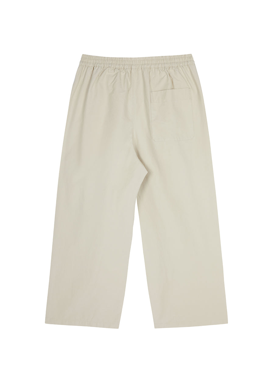 Pants / JNBY Relaxed Elastic-waist Cotton Pants