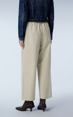 Pants / JNBY Relaxed Elastic-waist Cotton Pants