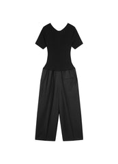 Jumpsuit / JNBY Silm-fit V-neck Jumpsuit