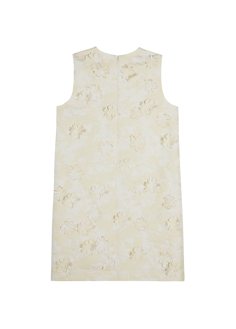 Dress / JNBY Little Daisy Cut-out Sleeveless Dress