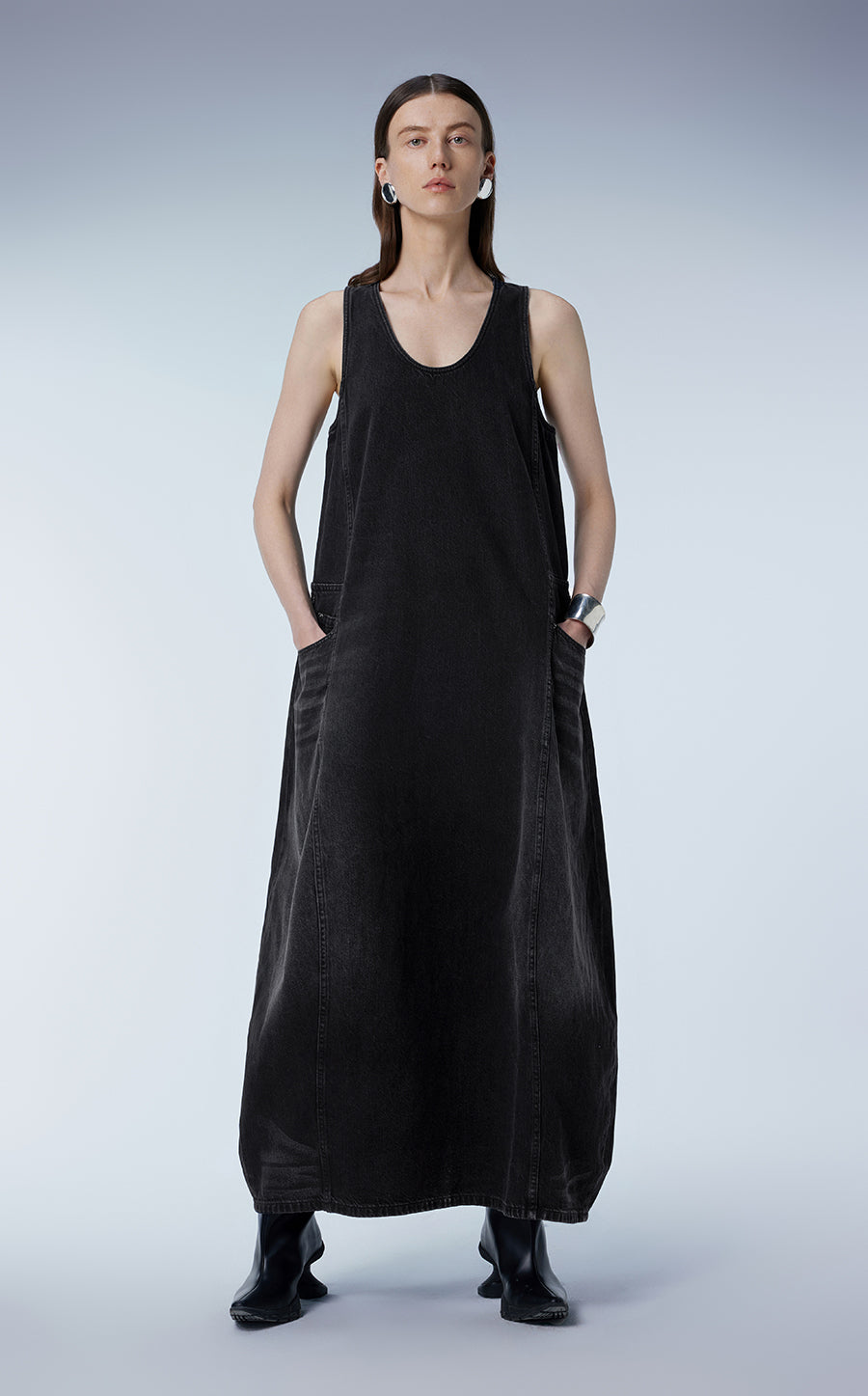 Dress / JNBY Sleeveless Extra-long Cotton Dress