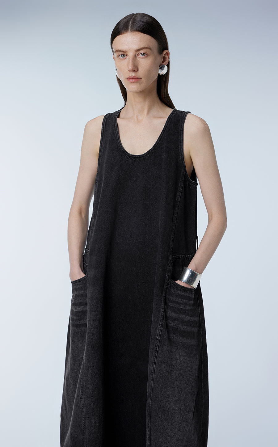 Dress / JNBY Sleeveless Extra-long Cotton Dress