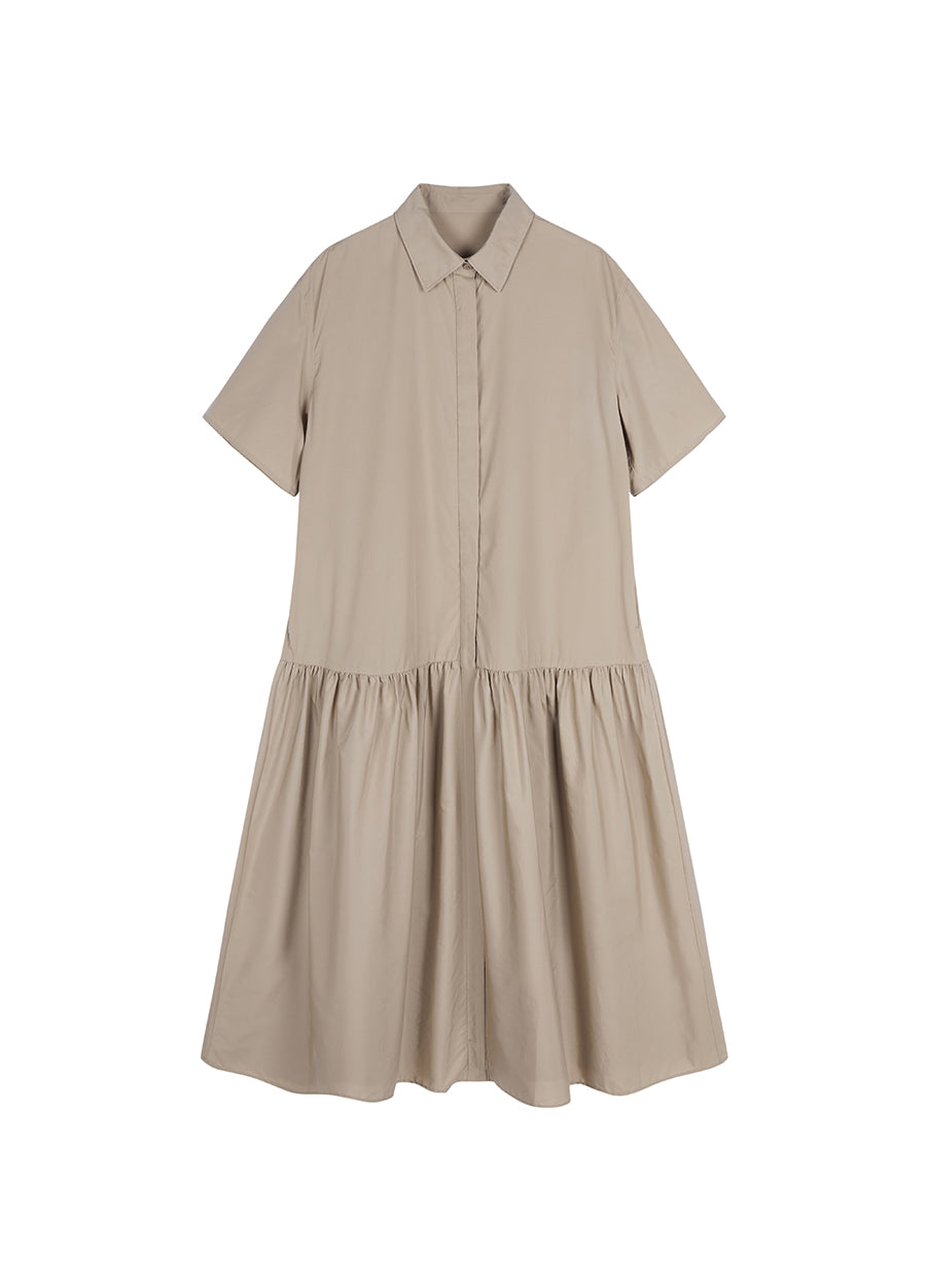 Dress / JNBY Oversized Cotton A-line Dress