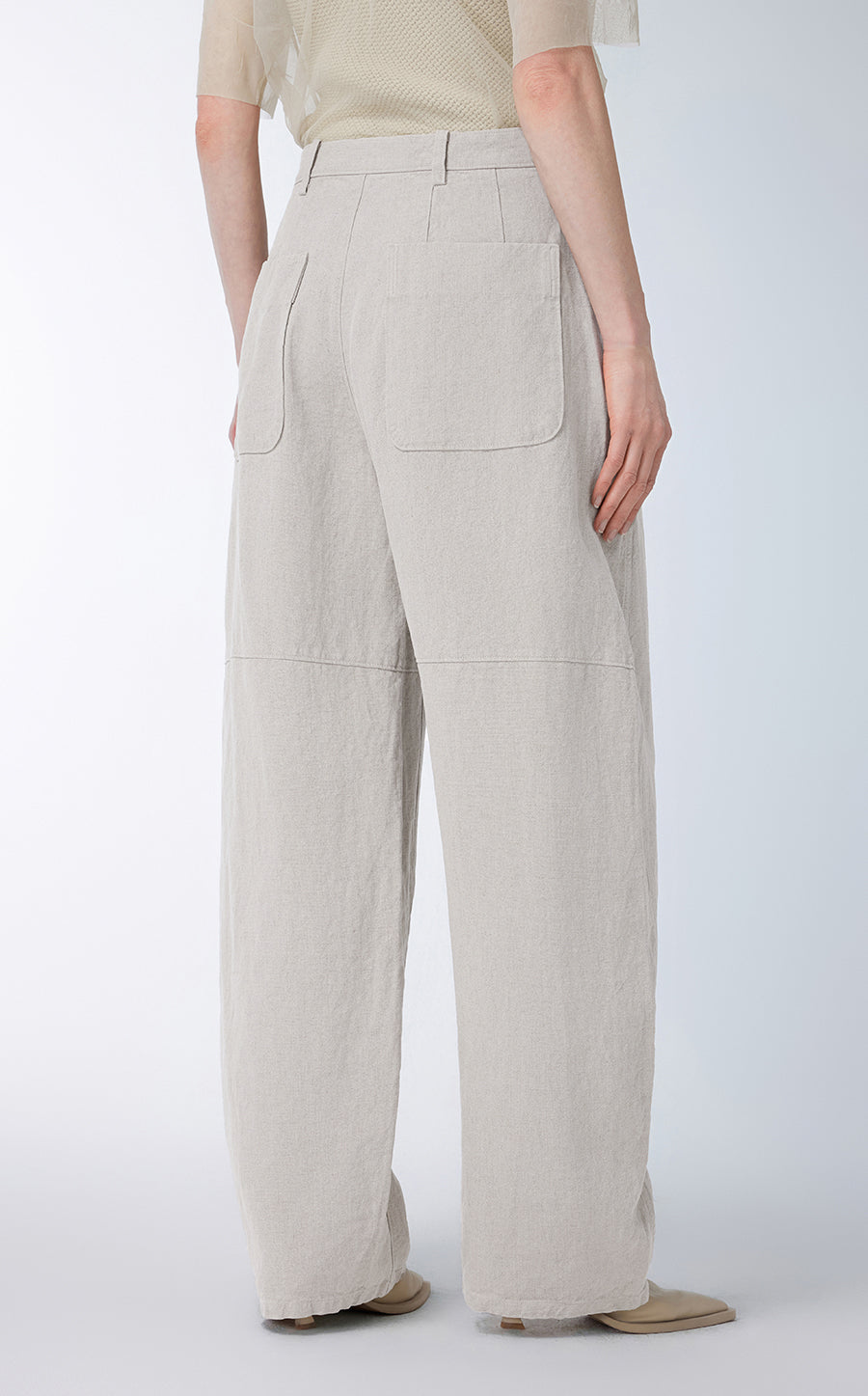 Pants / (ESG) JNBY Relaxed Linen Track  Pants