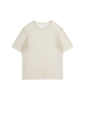 T-Shirt/JNBY Pleated Crew-necked T-Shirt