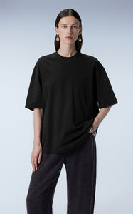T-shirt / JNBY Oversized Short-sleeve Cotton T-shirt