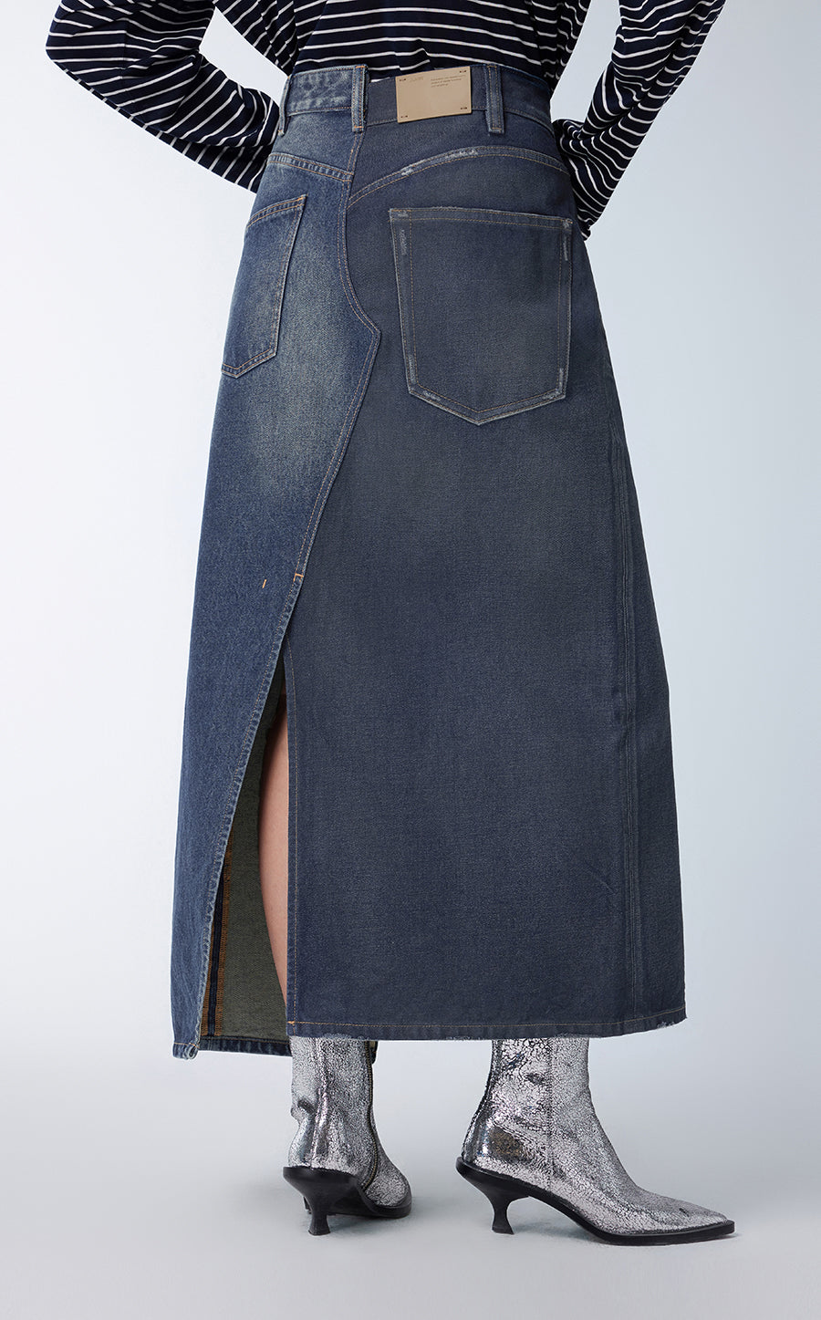 Skirt/JNBY Denim Maxi Skirt