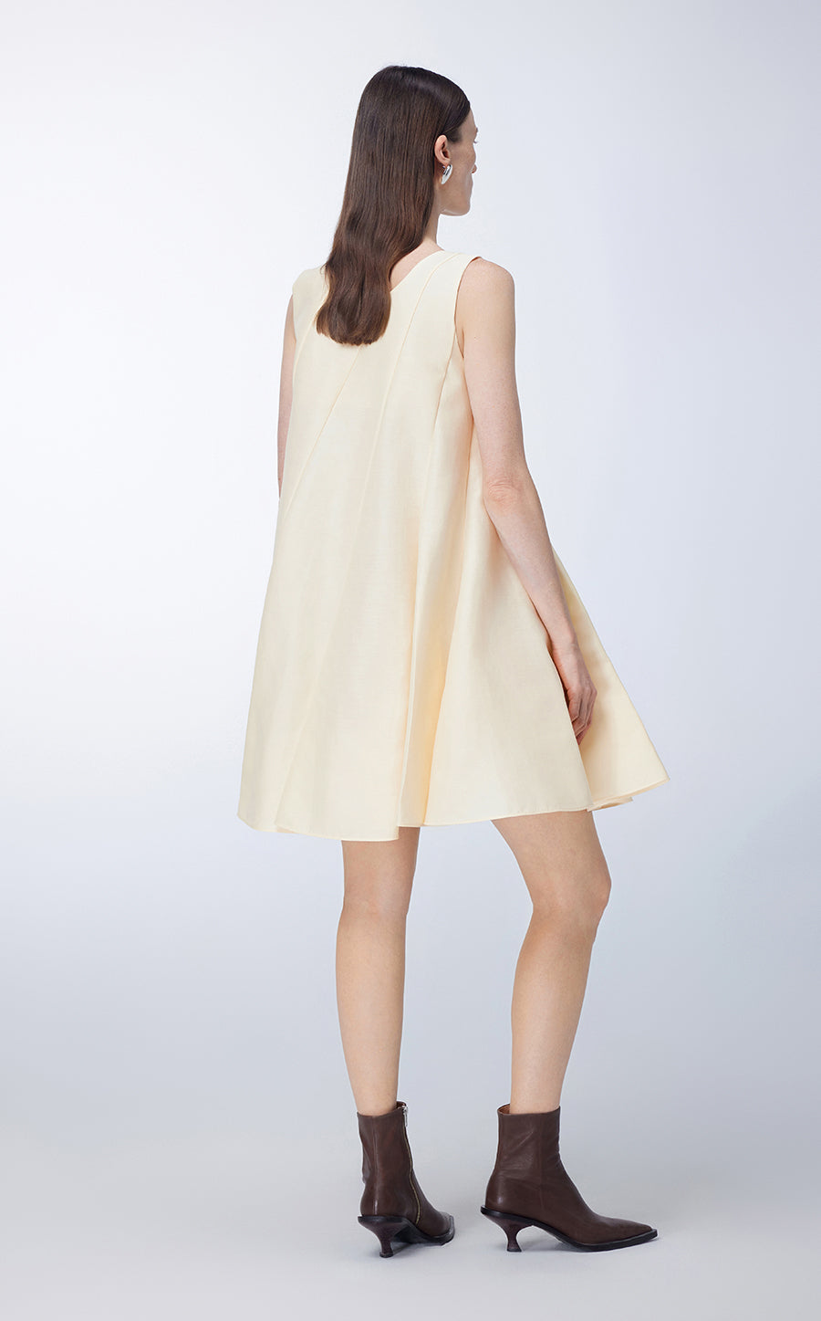 Dress / JNBY Sleeveless Cotton-silk Dress