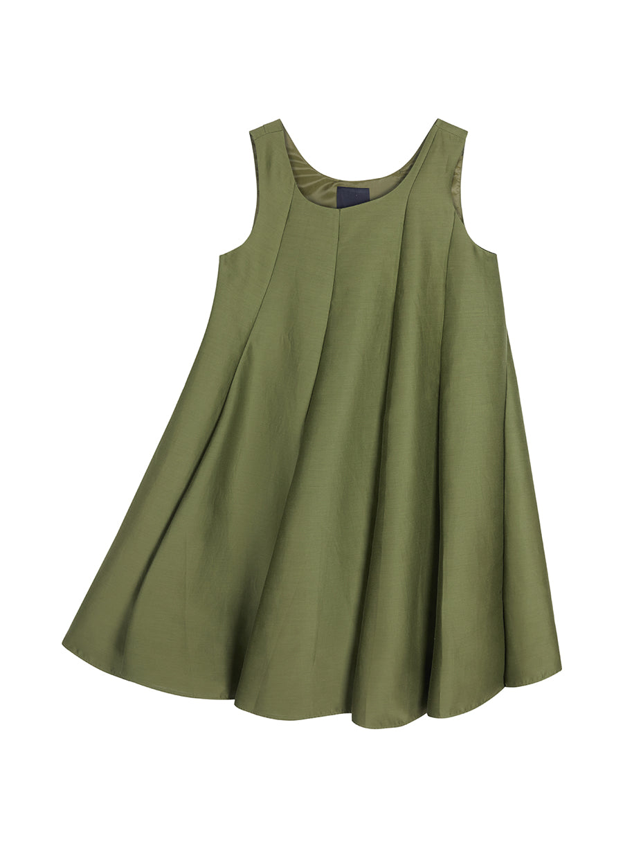 Dress / JNBY Sleeveless Cotton-silk Dress