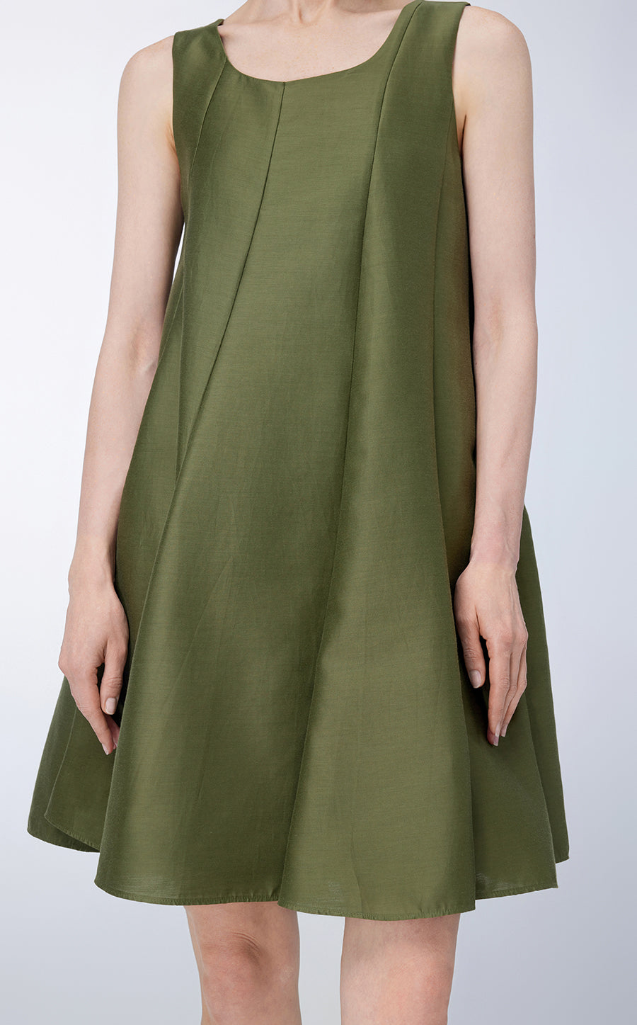 Dress / JNBY Sleeveless Cotton-silk Dress