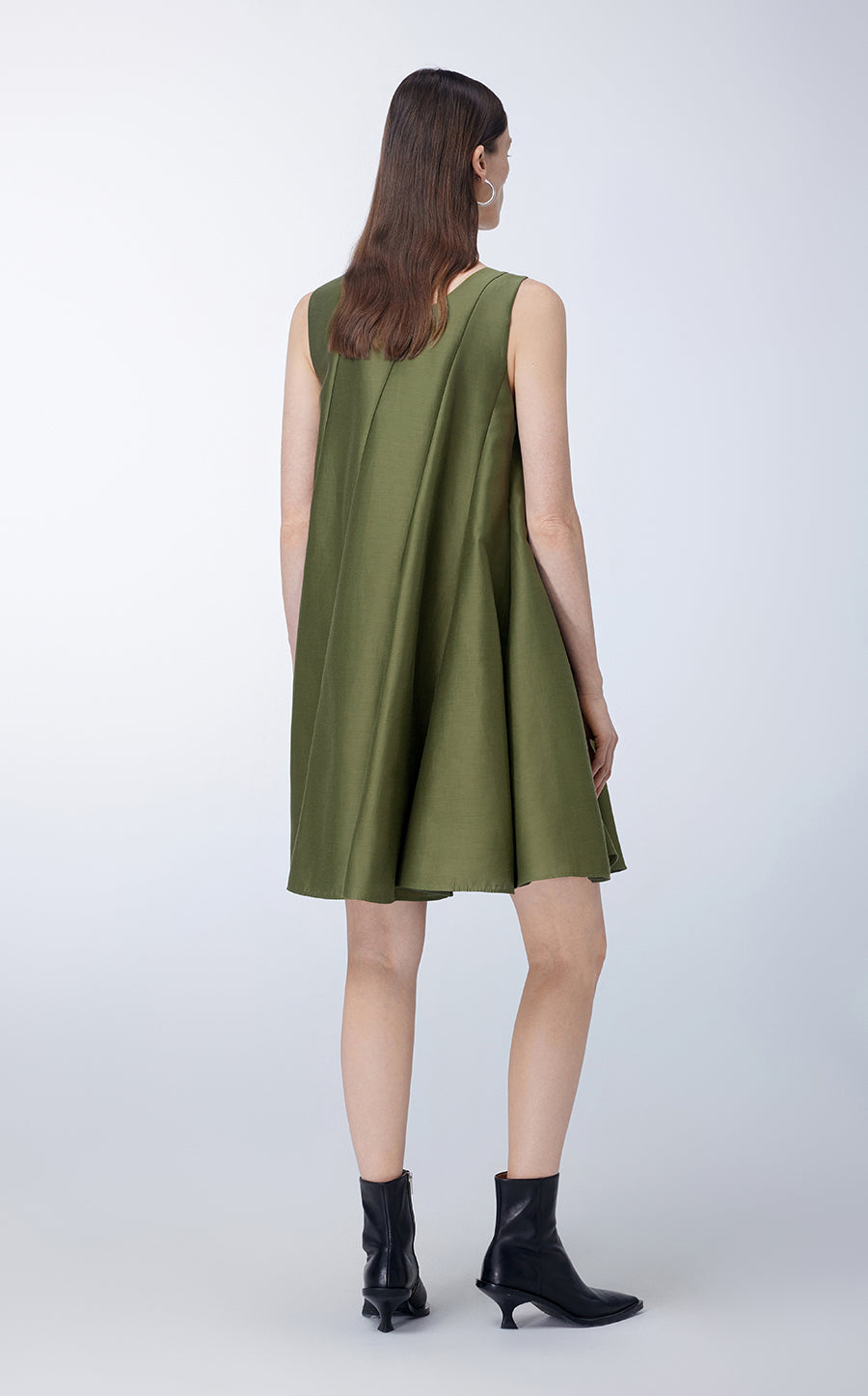 Dress / JNBY Sleeveless Cotton-silk Dress