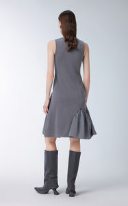 Dress / JNBY Asymmetric Sleeveless Sweater Dress
