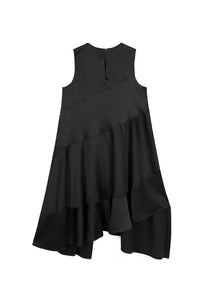 Dresses/JNBY A-line Center Slit Sleeveless  Dresses