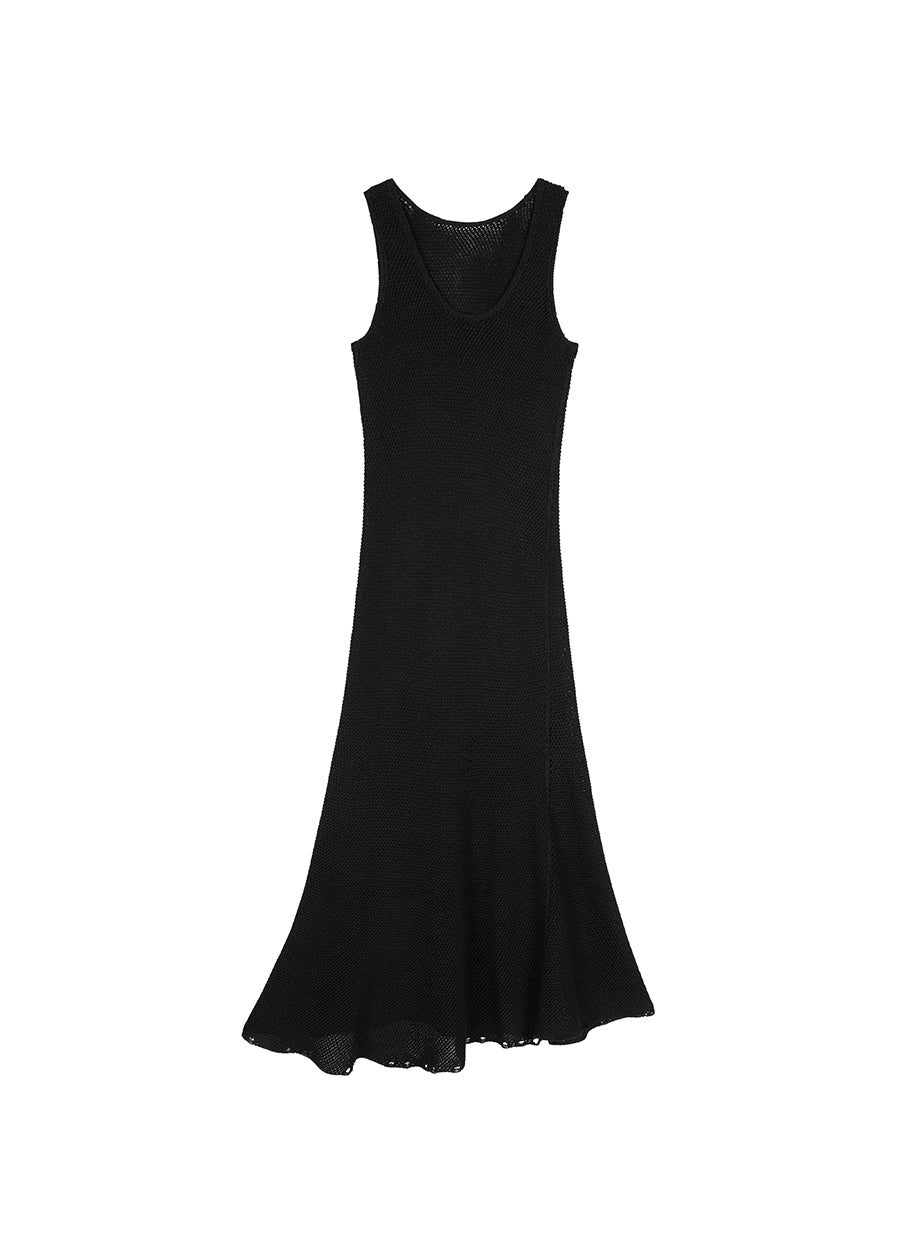 Dresses/JNBY A-line Maxi Sleeveless Dress