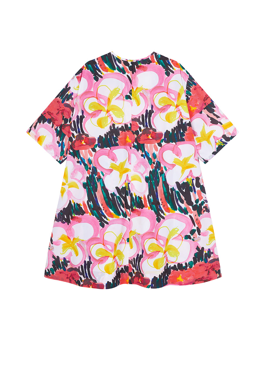 Dress / JNBY Oversized Miao-inspired Floral Prints Dress