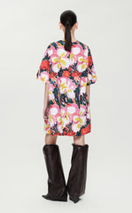 Dress / JNBY Oversized Miao-inspired Floral Prints Dress