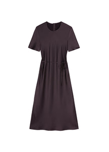 Dresses/JNBY Satin Tea-length Sleeveless Dress