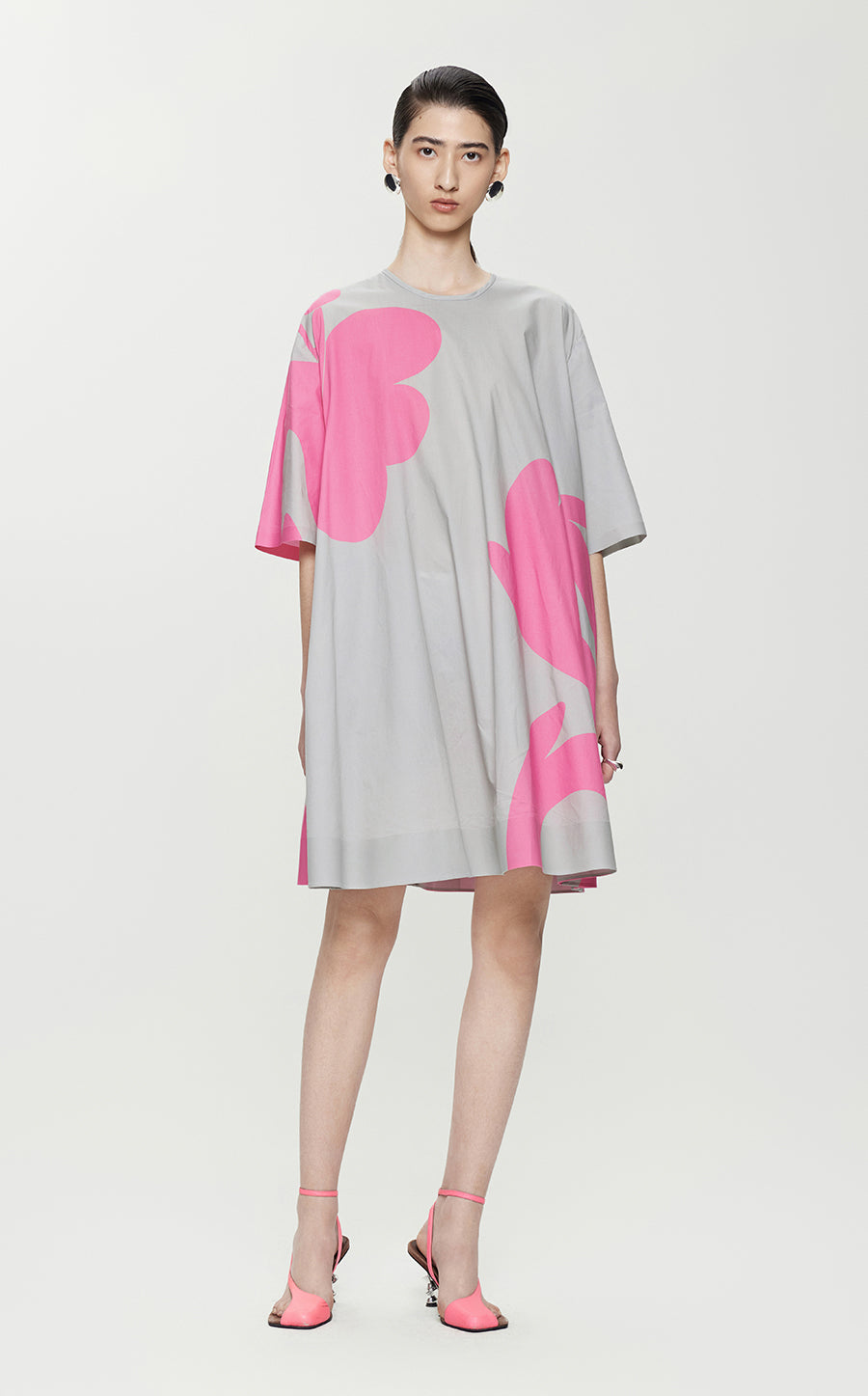 Dresses/JNBY A-line Oversize Short-sleeved Dress