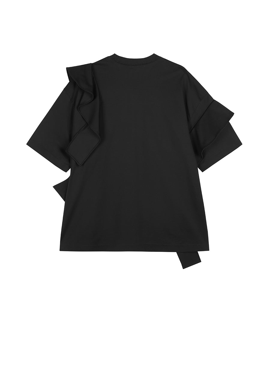 T-Shirt/JNBY Micro-elastic Oversize Short-sleeved T-Shirt