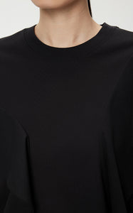 T-Shirt/JNBY Micro-elastic Oversize Short-sleeved T-Shirt