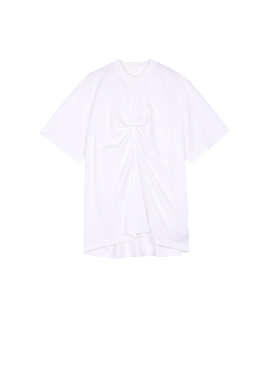 T-Shirt/JNBY Pleated Short-sleeved T-Shirt