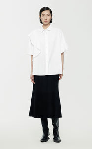 Blouse/JNBY Poplin Oversize Lined Short-sleeved Blouse