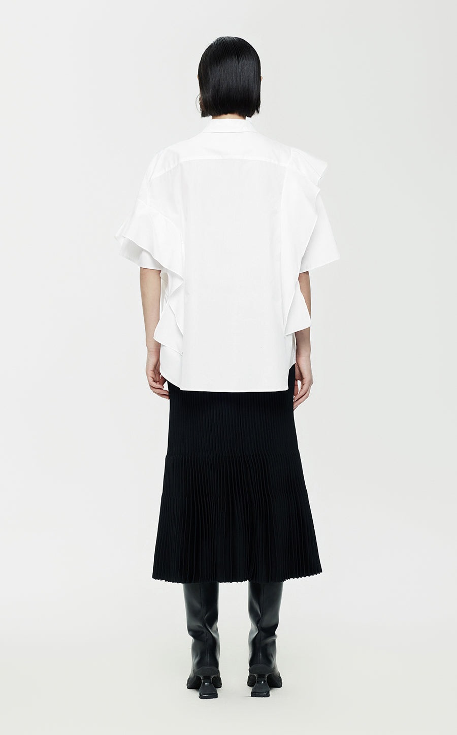 Blouse/JNBY Poplin Oversize Lined Short-sleeved Blouse