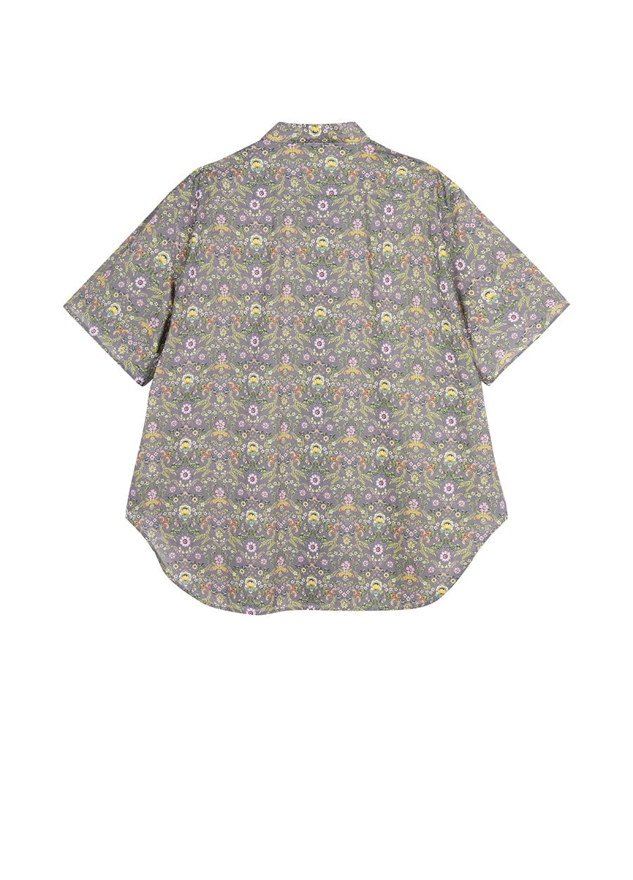 Shirt/JNBY Loose Fitting Single-breasted Short-sleeved shirt